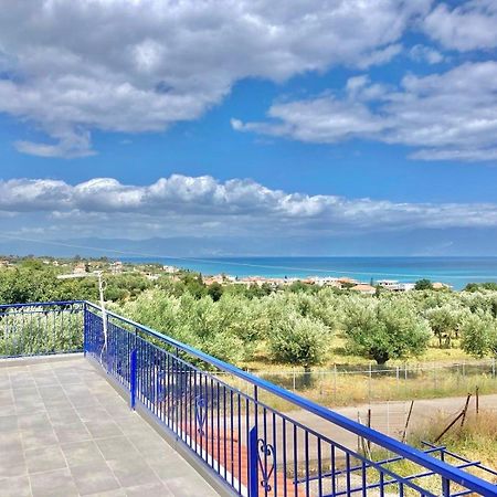 Villa Blue Cocoon - Chrani Messinia Peloponnese- Sea View 800 M From Beach Экстерьер фото