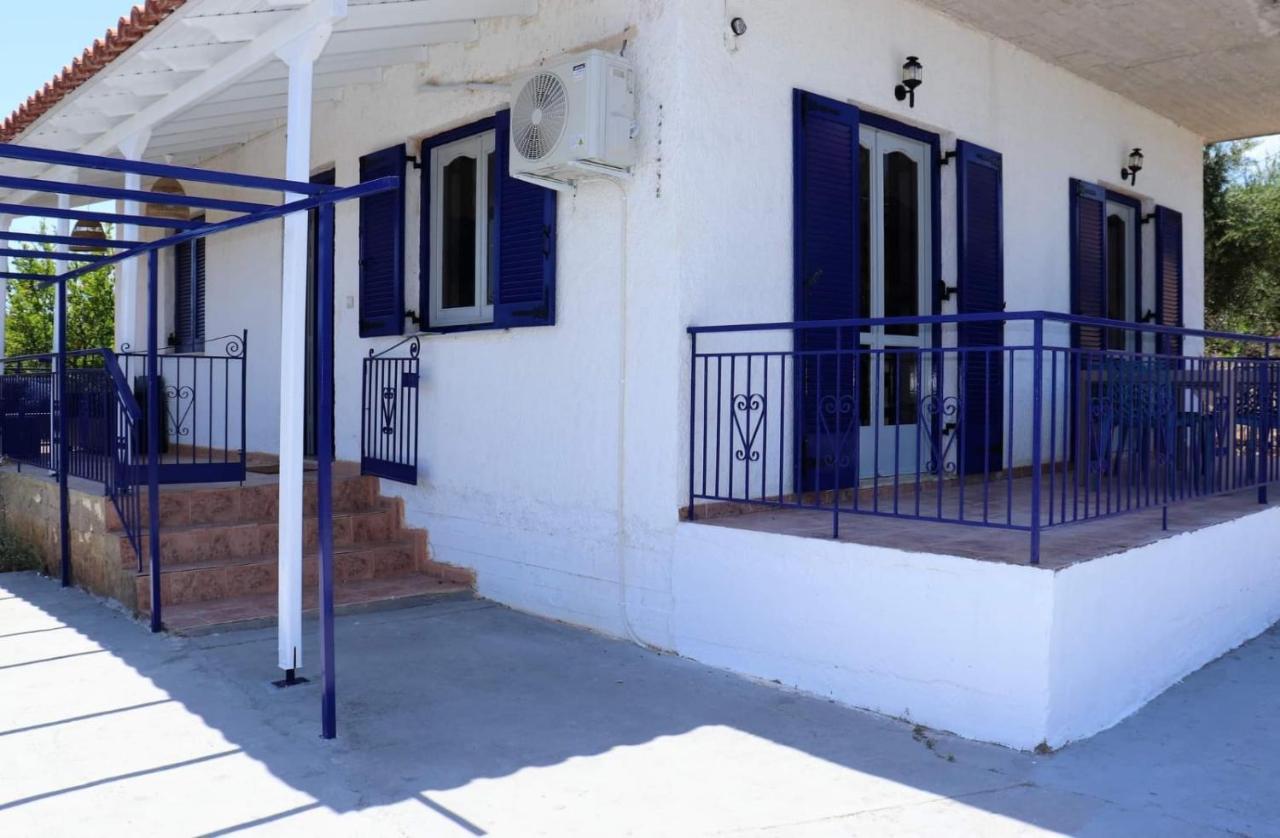 Villa Blue Cocoon - Chrani Messinia Peloponnese- Sea View 800 M From Beach Экстерьер фото