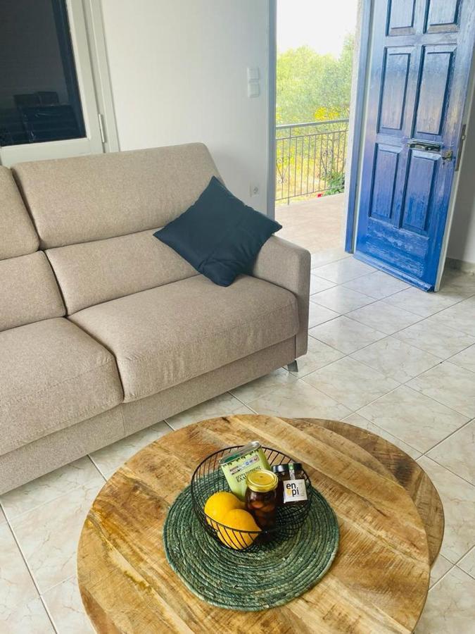 Villa Blue Cocoon - Chrani Messinia Peloponnese- Sea View 800 M From Beach Экстерьер фото