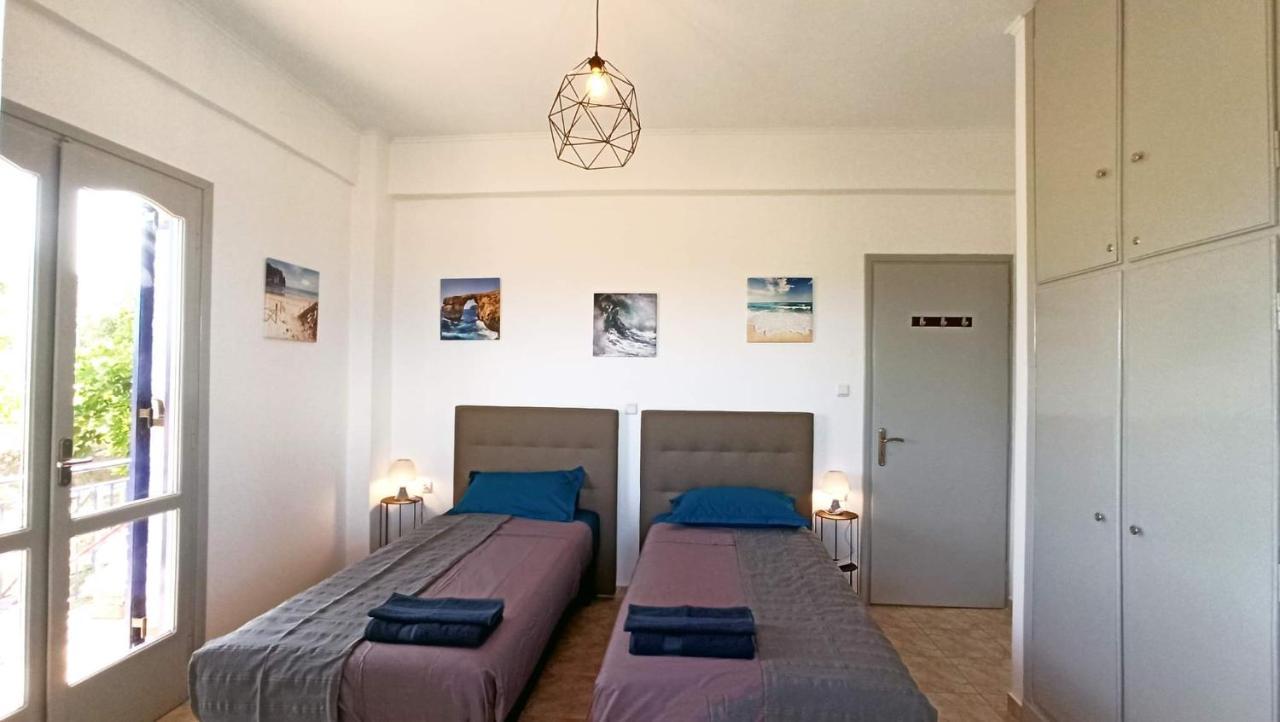 Villa Blue Cocoon - Chrani Messinia Peloponnese- Sea View 800 M From Beach Экстерьер фото