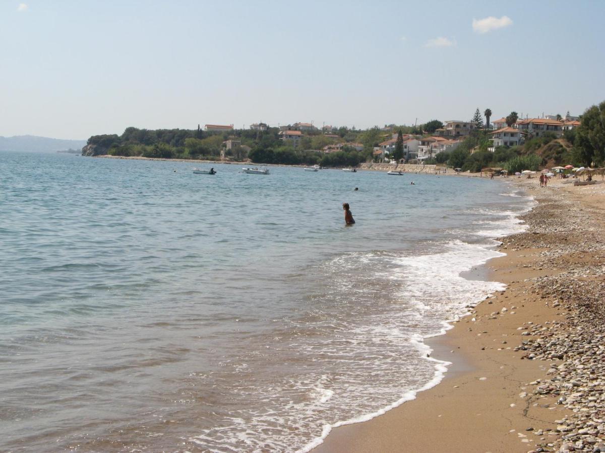 Villa Blue Cocoon - Chrani Messinia Peloponnese- Sea View 800 M From Beach Экстерьер фото